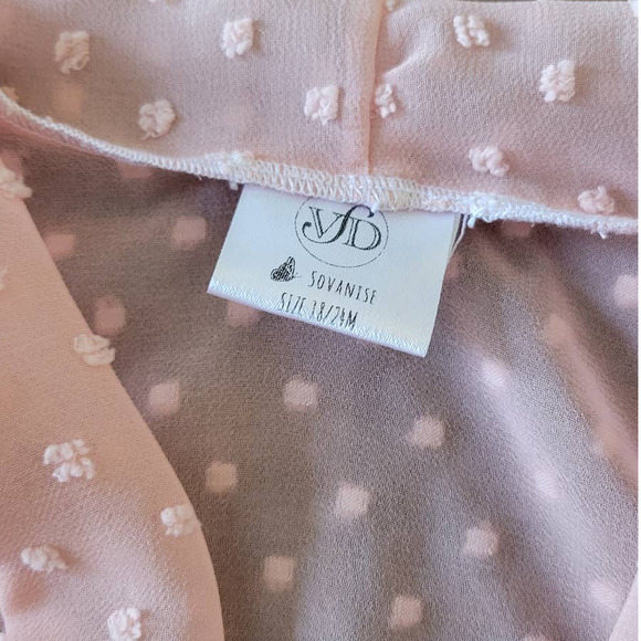 Sovanise Toddler Size 18/24 Pink Sheer Cardigan - Picture 10 of 14